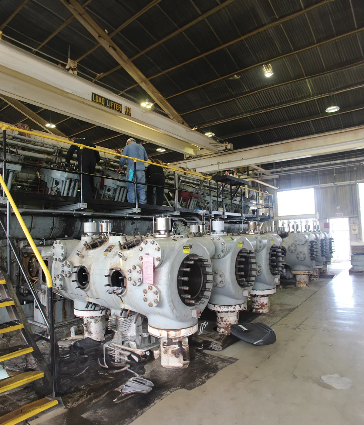 Onsite Machining - Gas Compression